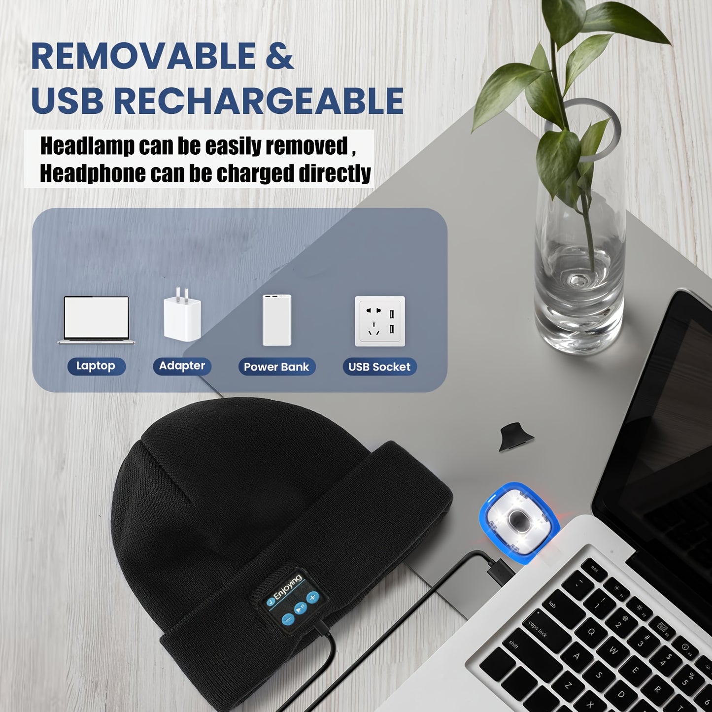 Tousaro™ Wireless Beanie