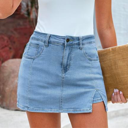 Denim Skorts Skirt