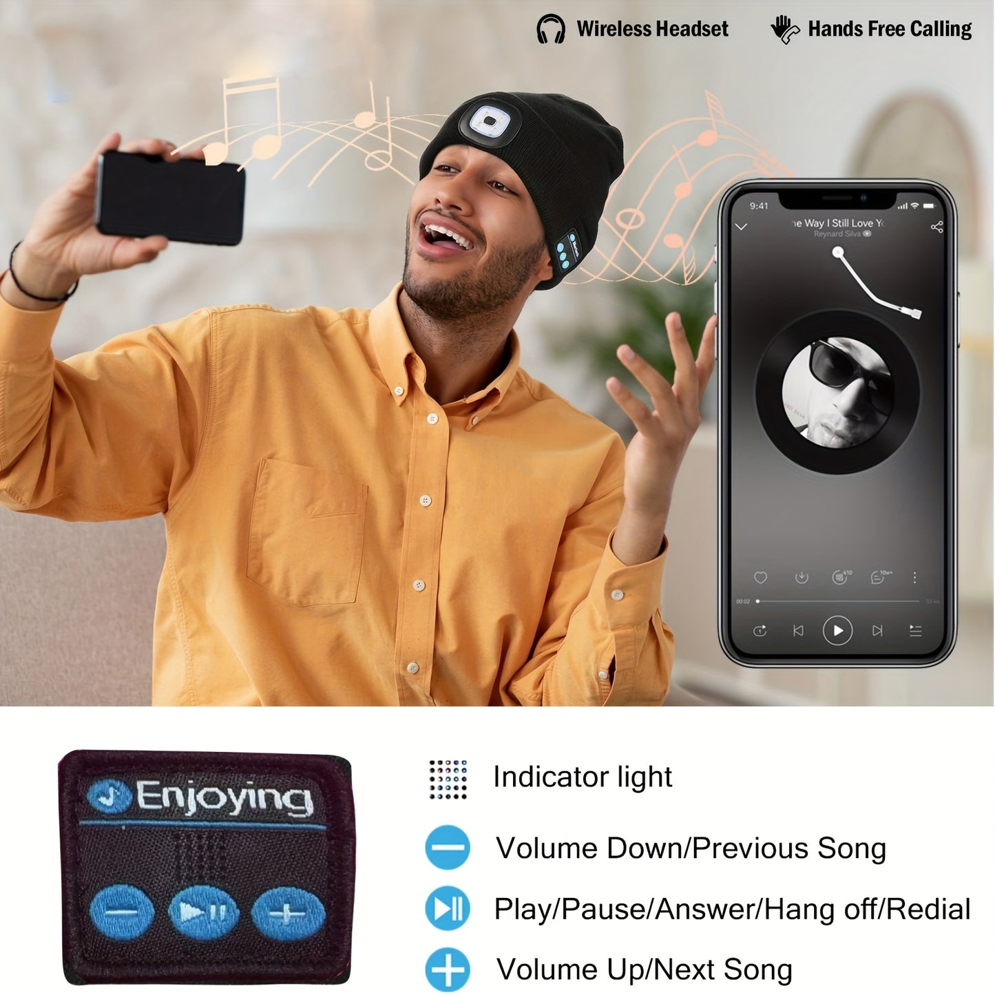 Tousaro™ Wireless Beanie
